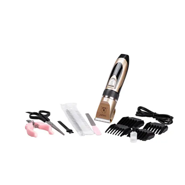 Набір для грумінгу Saeday SD-865 4в1 для стрижки свійських тварин Золотий - фото 2 Набір для грумінгу Saeday SD-865 4в1 для стрижки свійських тварин Золотий - фото 2