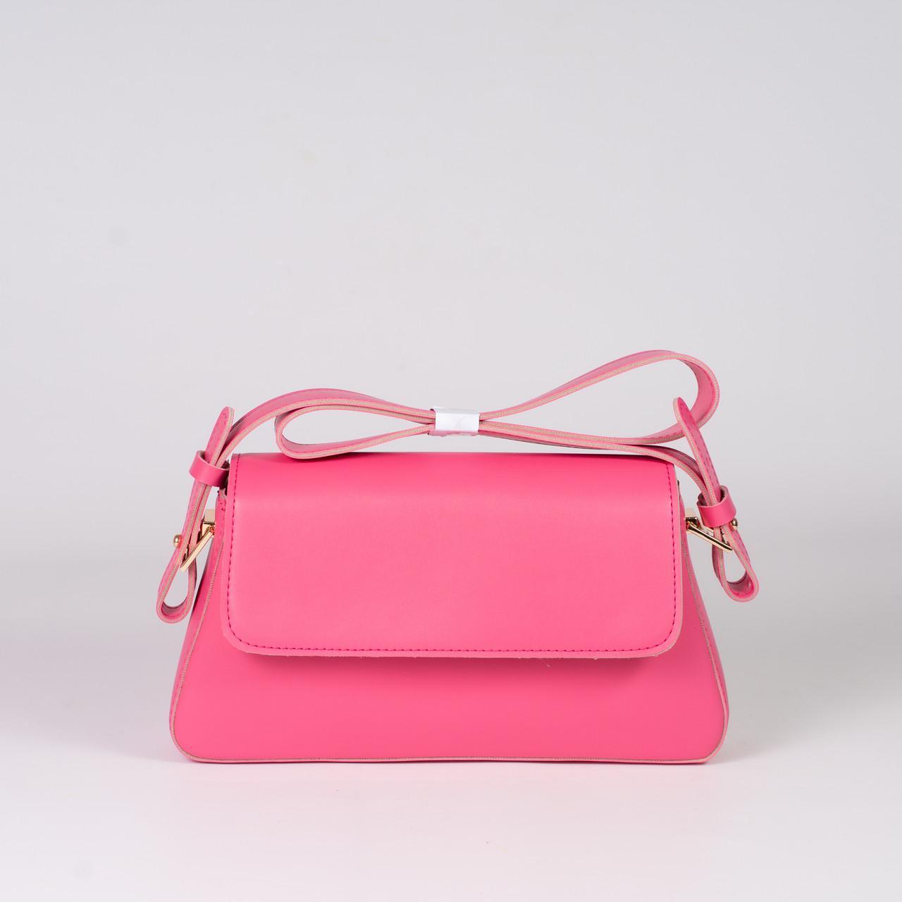 Сумка женская багет XENIA № 26-24 Розовый - фото 1 Сумка женская багет XENIA № 26-24 Розовый - фото 1