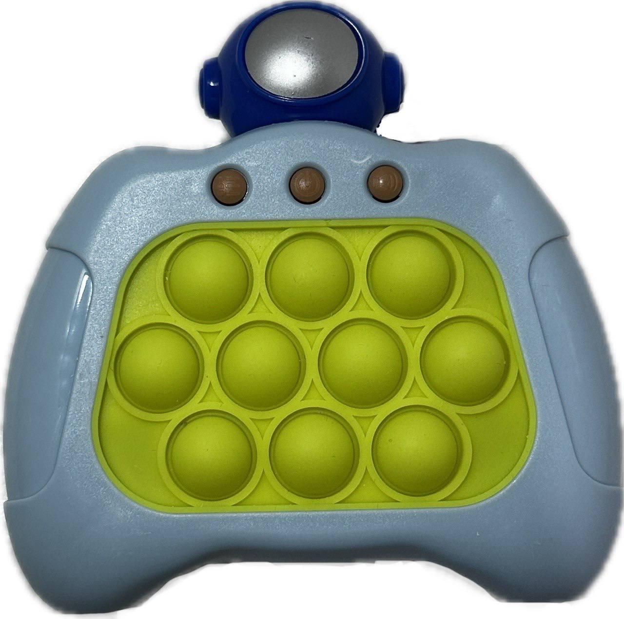 Іграшка електронна 696 Toys Quick Push Pop It 4 режими гри Блакитний (QPPI5)