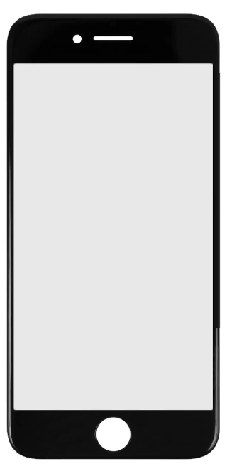 Стекло дисплея iPhone 7 Black (Р879)