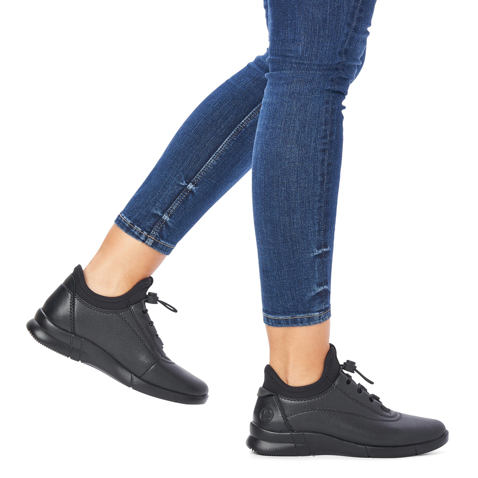 Кроссовки женские осенние Rieker р. 38 Черный (035315-38) - фото 12