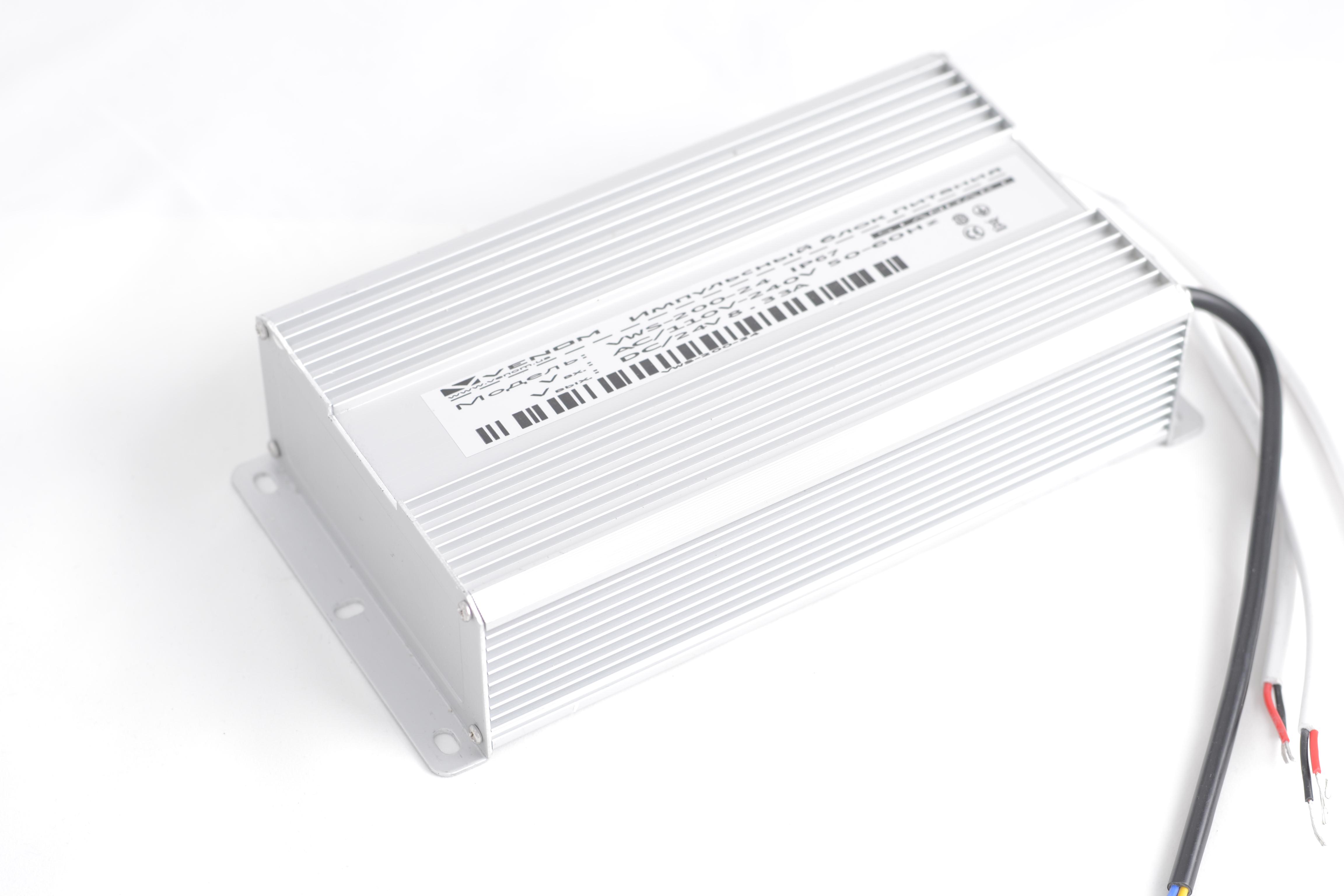 Блок питания VENOM Standart герметичный 24 V 200 Вт (9897)