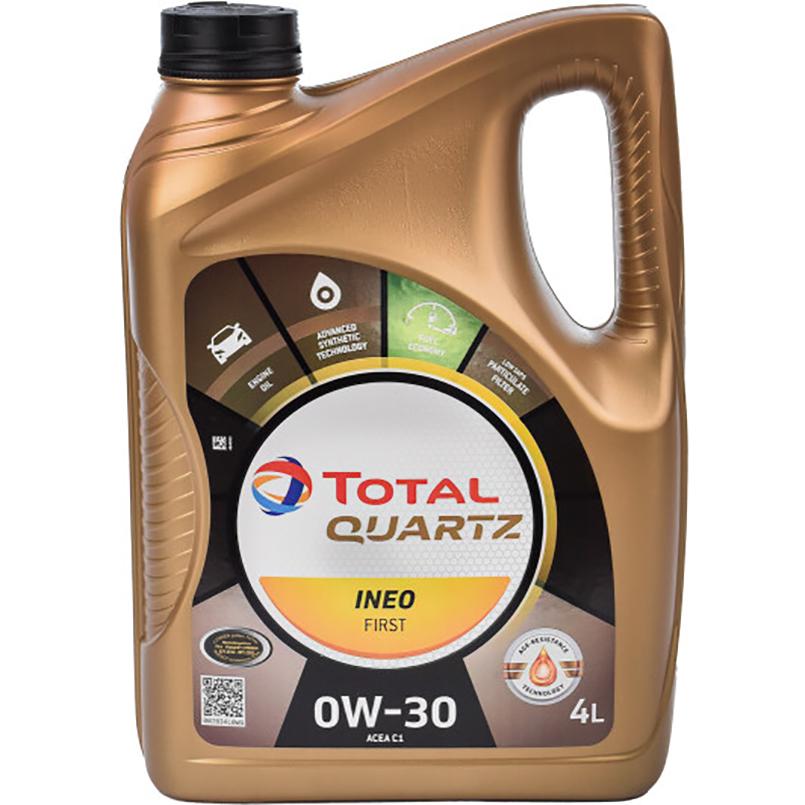 Моторное масло Total Quartz Ineo First 0W-30 4 л