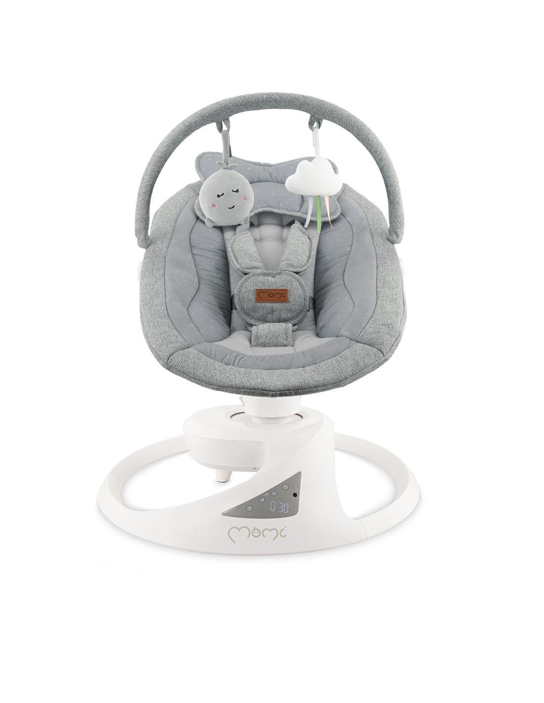 Кресло-качалка MoMi PEARL Grey