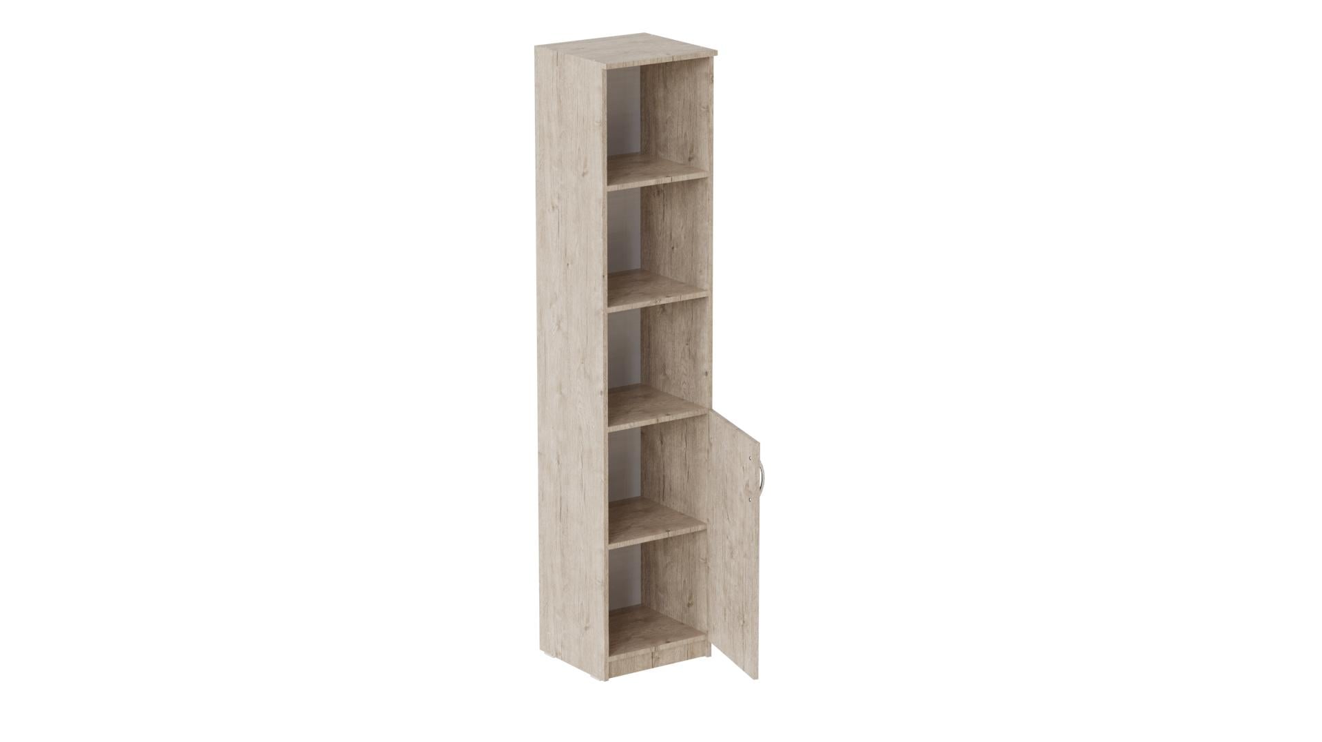 Пенал Ferrum-decor Анжело на 4 полки с 1 дверью ДСП 16 мм 1900x400x380 мм Дуб Артизан (FRD-104912) Пенал Ferrum-decor Анжело на 4 полки с 1 дверью ДСП 16 мм 1900x400x380 мм Дуб Артизан (FRD-104912)