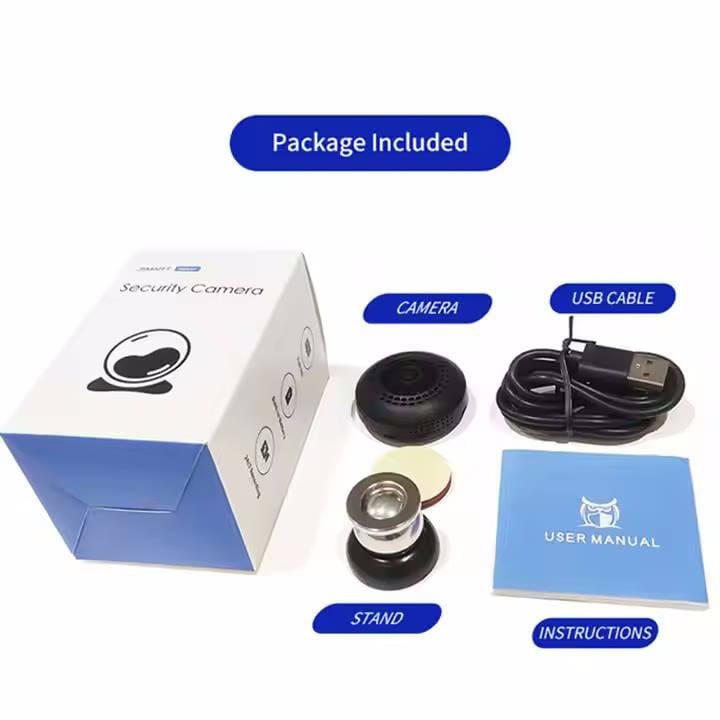 Камера видеонаблюдения мини CAMSOY C2T Wi-Fi 1080p (21002) - фото 7 Камера видеонаблюдения мини CAMSOY C2T Wi-Fi 1080p (21002) - фото 7