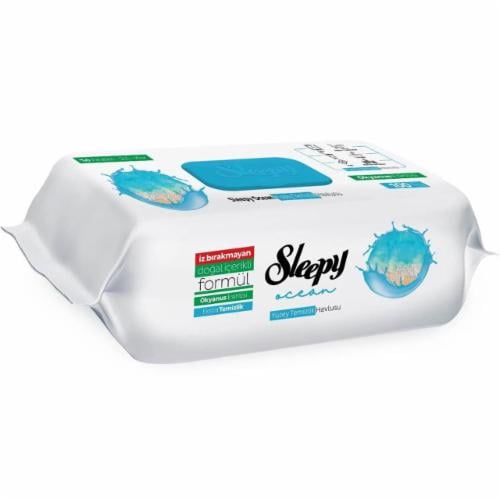 Салфетки для бытовой уборки Sleepy Easy Clean Ocean 100 шт.