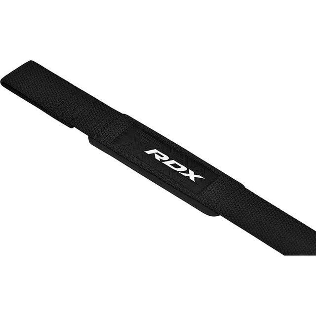 Лямки для тяги RDX W1 Gym Single Strap Plus Black (21398881) - фото 4