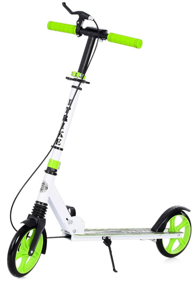 Самокат iTrike двухколесный складной с ручным тормозом/полиуретановые колеса Бронзовый (DS-171-S-333)