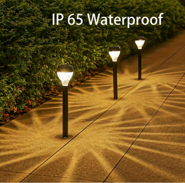 Садовый светильник на солнечной батарее для газона Белый теплый свет (1710) - фото 9