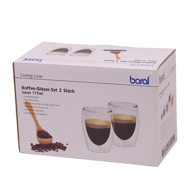 Набір термо-склянок Coffee 175 мл 2 шт. (45098) - фото 2