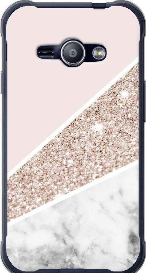Чехол на Samsung Galaxy J1 Ace J110H Пастельный мрамор (4342t-215-42517)