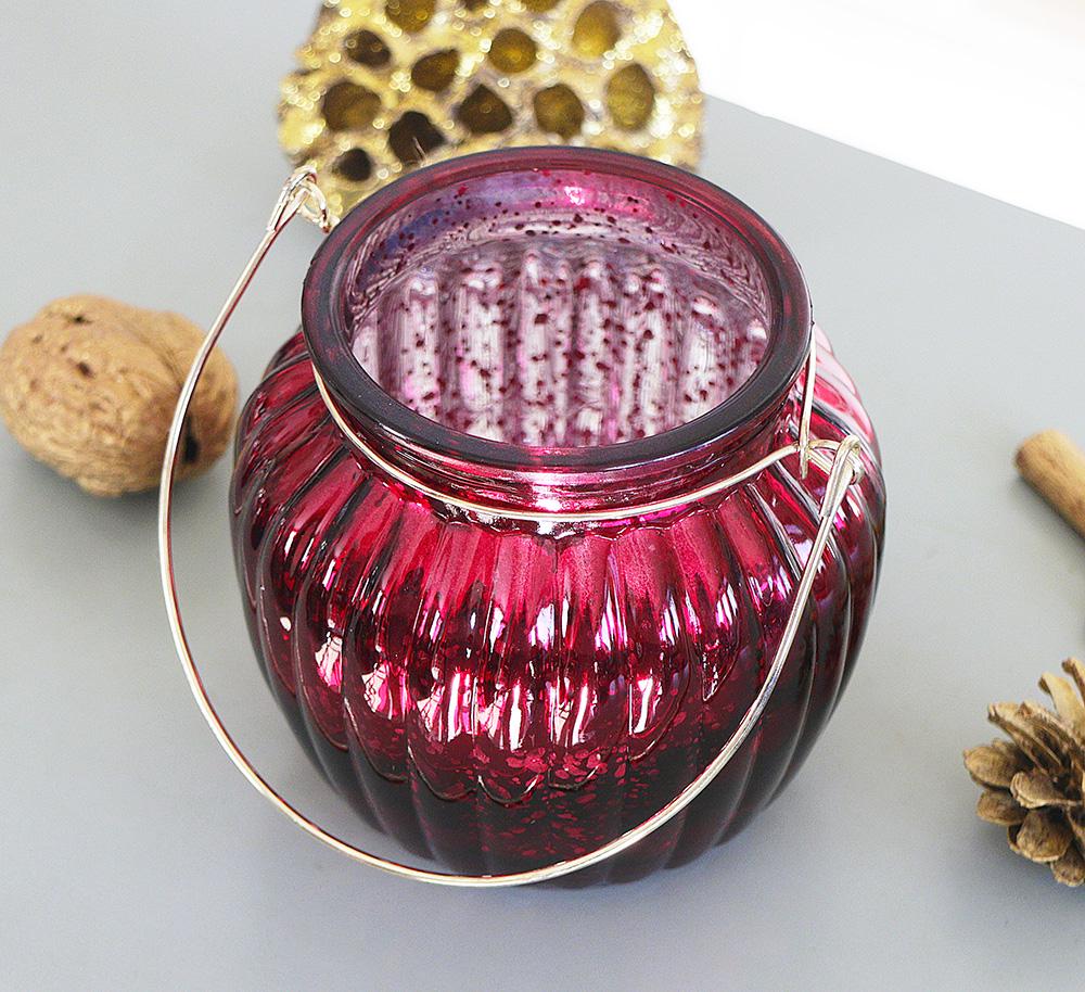 Свічник лаковане скло h11см червоний Гранд Презент 1015549-3К - фото 2 Свічник лаковане скло h11см червоний Гранд Презент 1015549-3К - фото 2