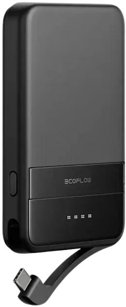 Повербанк магнитный EcoFlow RAPID 5000 мА/ч Qi2 USB-C PD3.0 Black (12af66c5) - фото 2