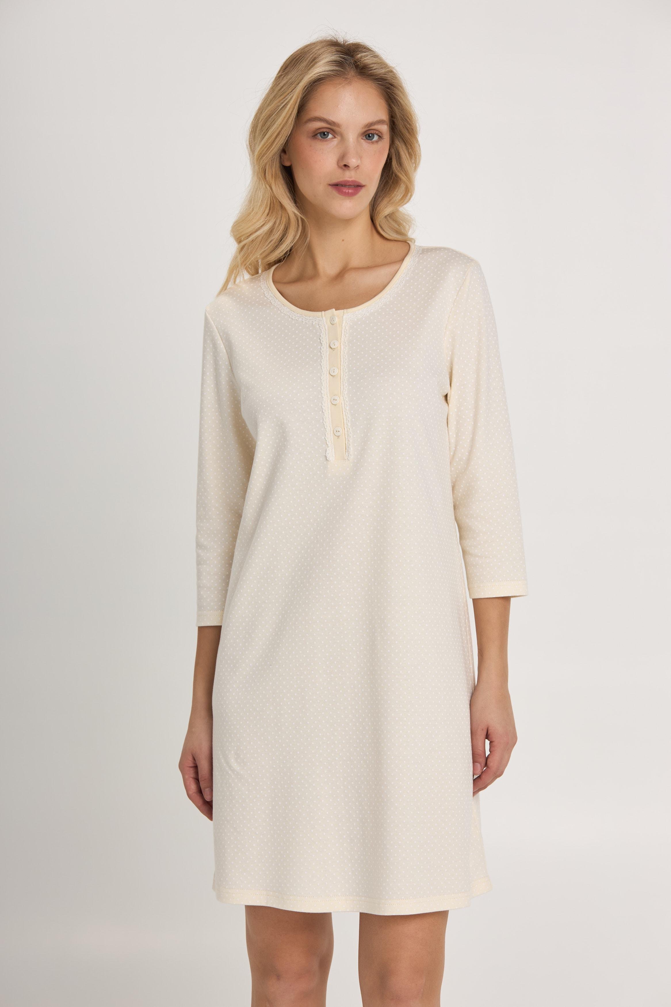 Рубашка женская Ellen French vanila ldk 102/23/01 2XL Молочный