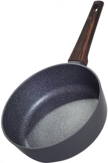 Сковорода для жарки Fissman Titanium Pro 24х7,5 см алюмінієва з антипригарним покриттям Capella (14950)