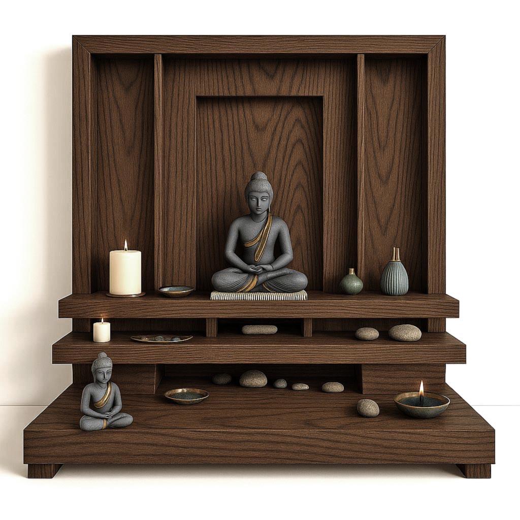 Алтарь для медитации из дерева Адамаш Сепия (ЛАТ-000608) Алтарь для медитации из дерева Адамаш Сепия (ЛАТ-000608)