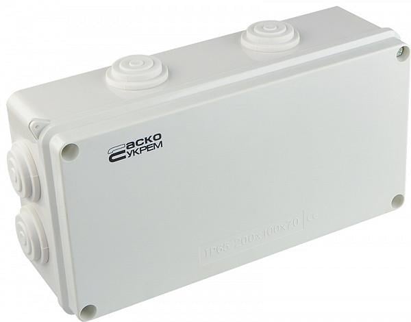 Розподільча коробка АСКОTY-RA зовнішня 8 герметичних вводів IP65 ABS 200х100х70 мм (A0150170021) - фото 2 Розподільча коробка АСКОTY-RA зовнішня 8 герметичних вводів IP65 ABS 200х100х70 мм (A0150170021) - фото 2