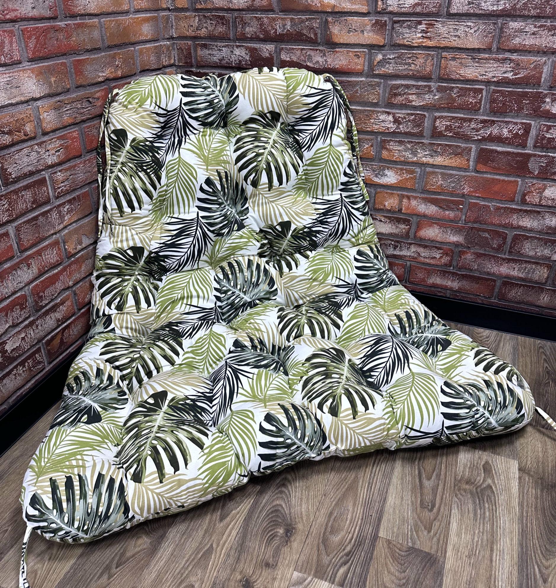 Подушка Comfort Home Tropical leaves в кресло-кокон 60х120х120 см