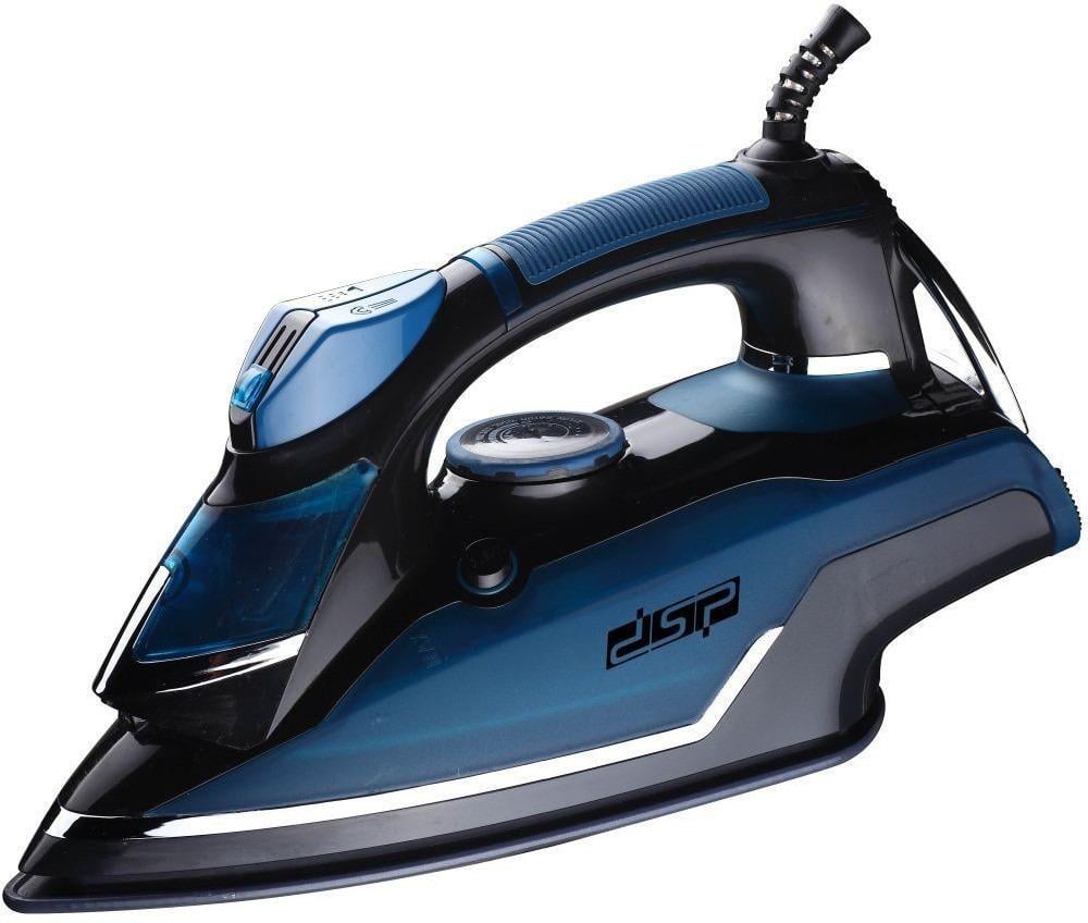 Утюг паровой DSP KD-1001 с керамической подошвой 2000 Вт Синий (667891) Утюг паровой DSP KD-1001 с керамической подошвой 2000 Вт Синий (667891)