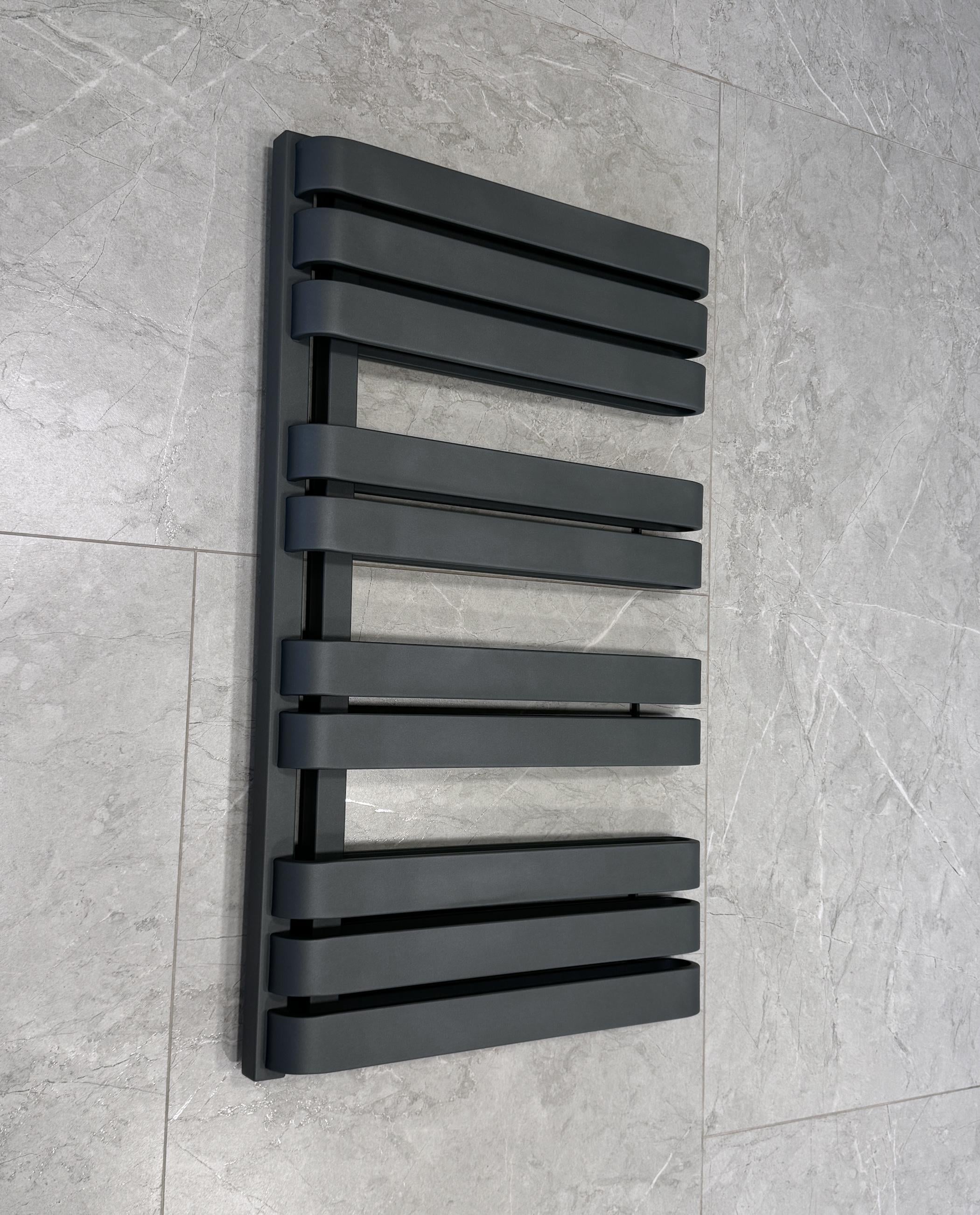 Полотенцесушитель водяной Terma Warp S 850x500 мм Metallic Grey (774)