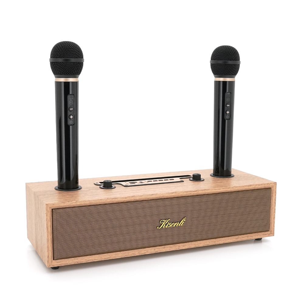 Портативная колонка Kisonli G102 Bluetooth 5.3 2х8W с двумя микрофонами (31290)