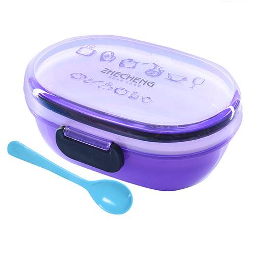 Ланч-бокс с ложкой Stenson N01082 19х15х7,5 см