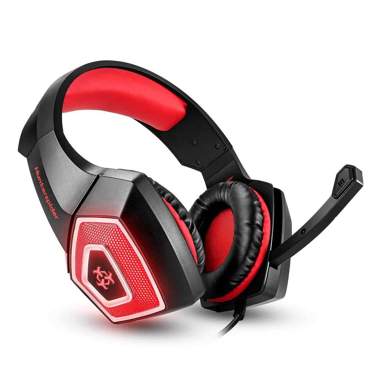 Навушники HUNTER SPIDER Gaming with LED V1 (1199192315)