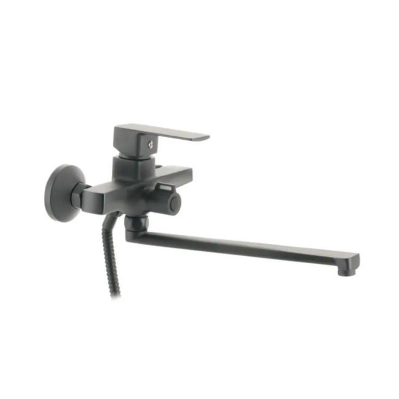Змішувач для ванни Haiba KUBUS 006 Euro Graphite (HB4006)