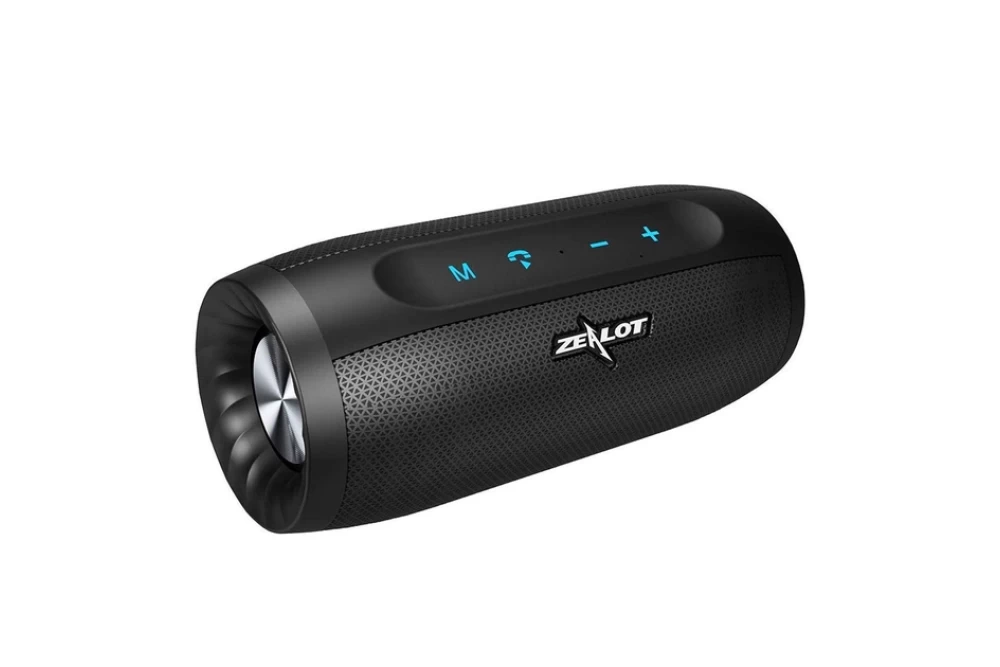 Колонка бездротова портативна ZeaLot S16 Bluetooth Black (373860)