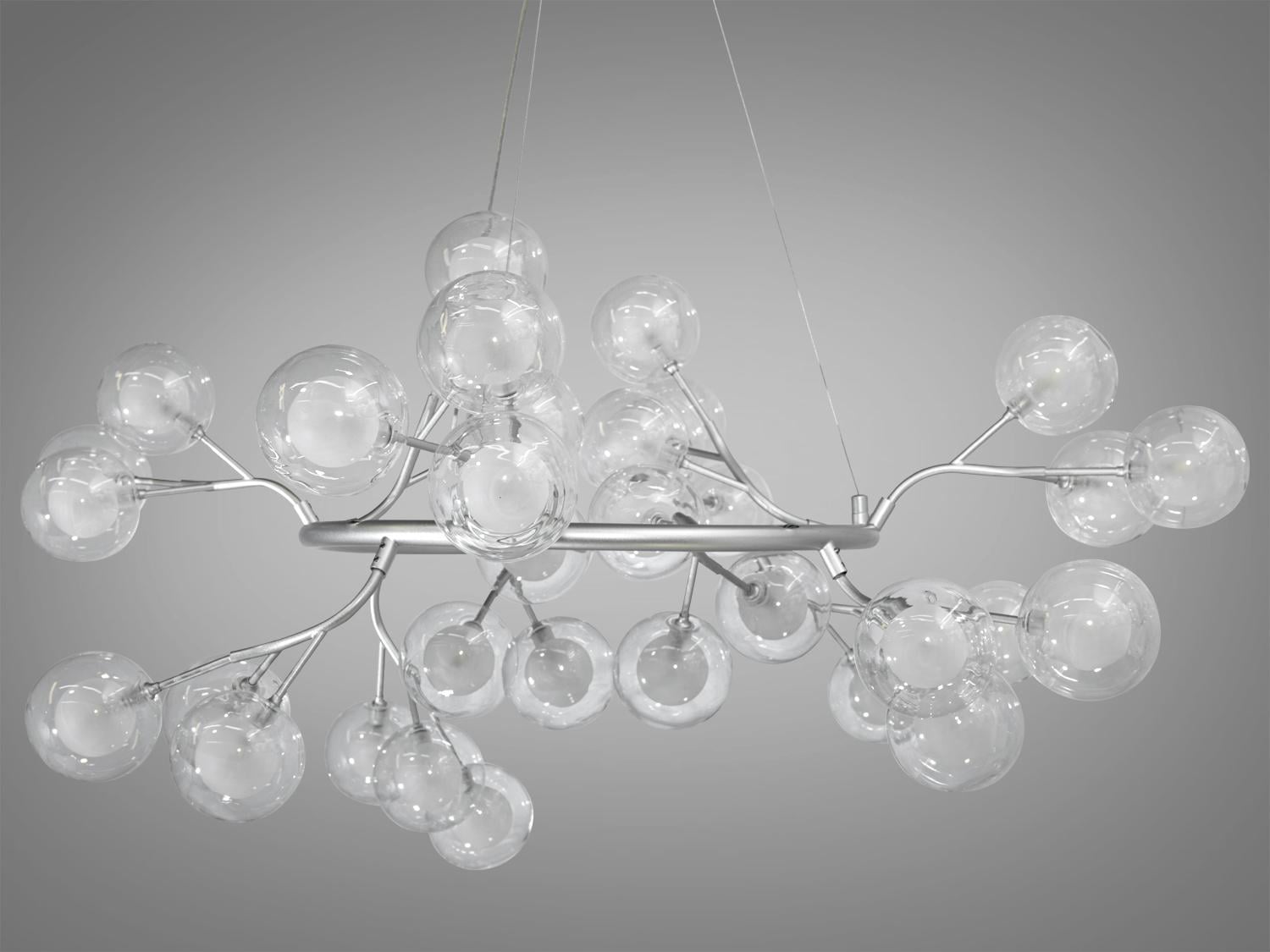 Люстра Diasha Светлячок подвесная 45 ламп Хром (Y889-45B SL) Люстра Diasha Светлячок подвесная 45 ламп Хром (Y889-45B SL)