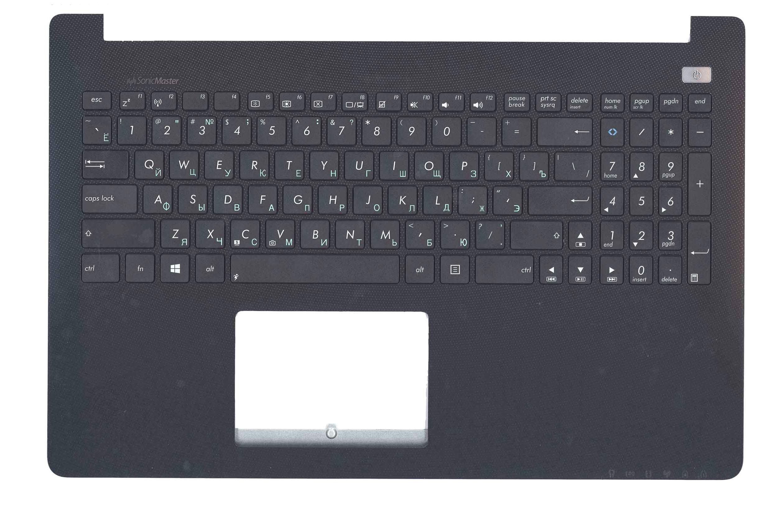 Клавиатура для ноутбука Asus X502 Black TopCase Black