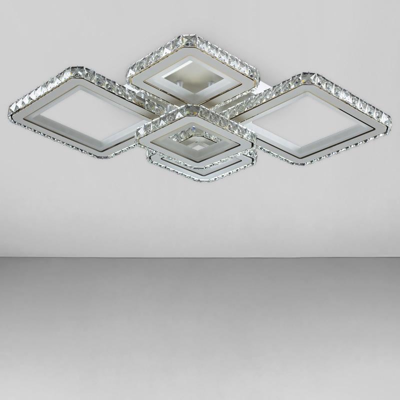 Лютый потолочный LED Light House SY-18281/4+1 730х535х120 мм 192W Белый