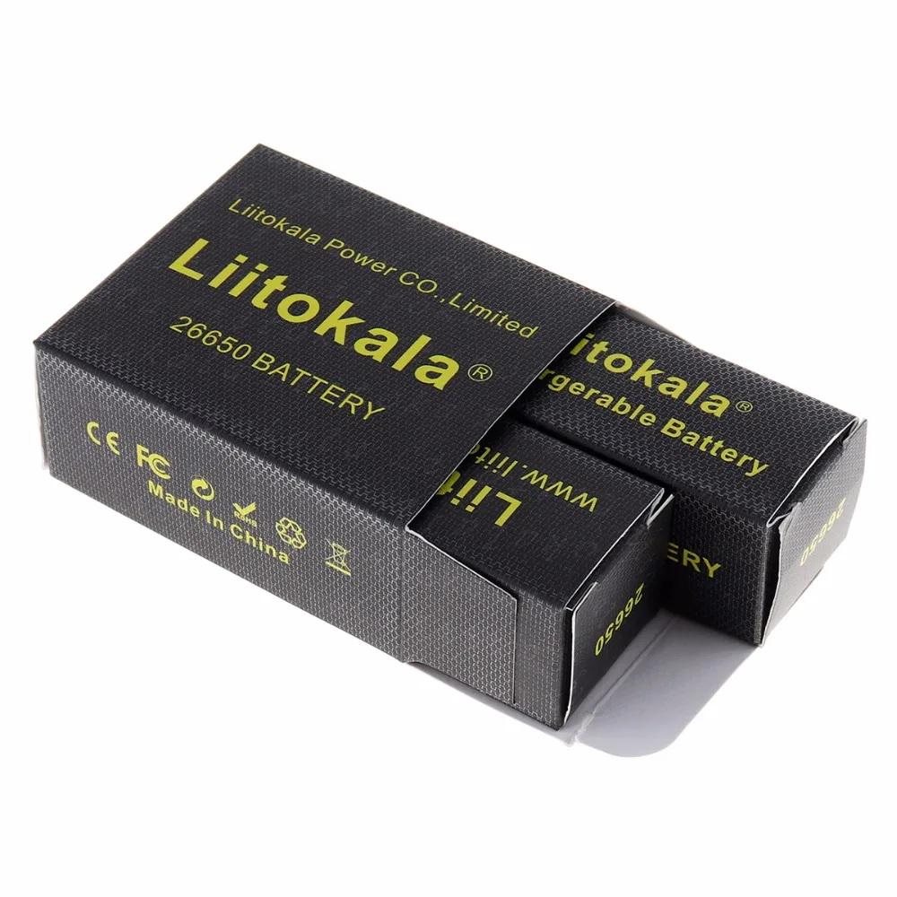 Аккумулятор LiitoKala Lii-50A 26650 5000 mAh 10 A Li-Ion высокоемкий (14172329) - фото 8