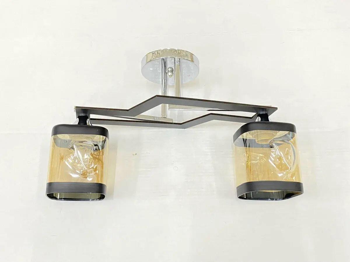 Люстра потолочная Valeso 91161/2 на 2 плафона Хром (00000139696)