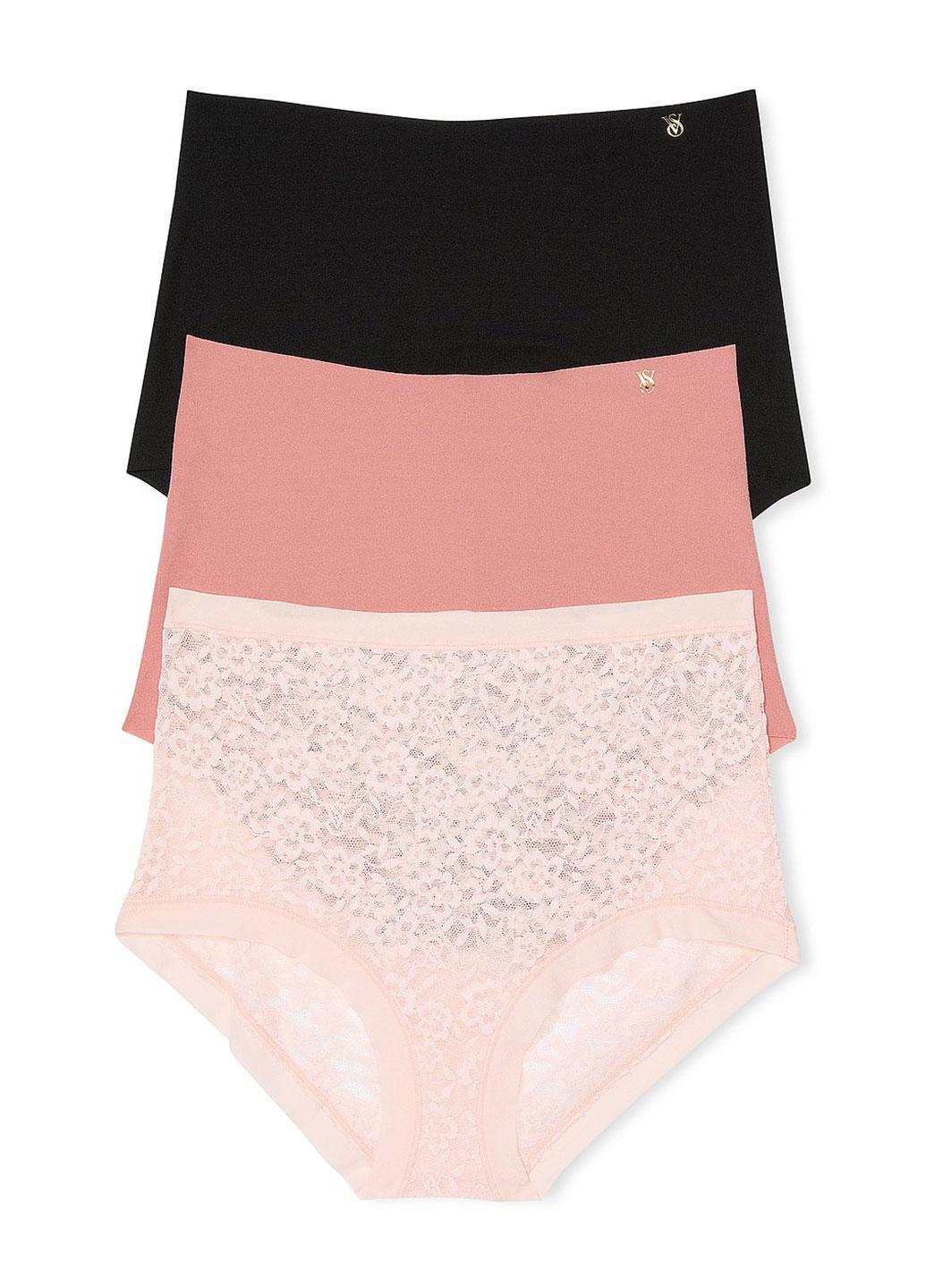 Набор трусиков Victoria Secret XS 3 шт. Разноцветный (144000424159QD7XS)