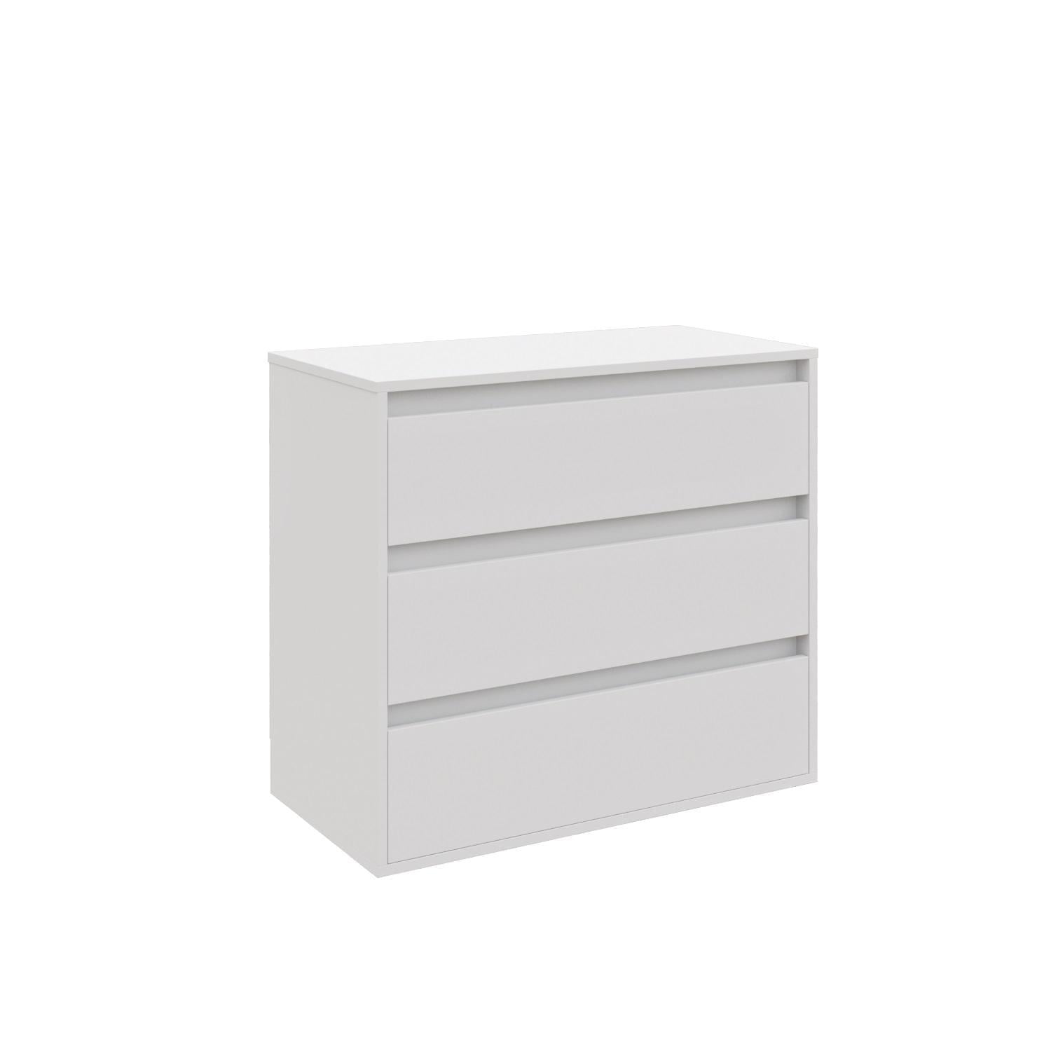 Комод напольный MEBLIBUD VERONA с ящиками 99x40x71 см Белый (34355705)