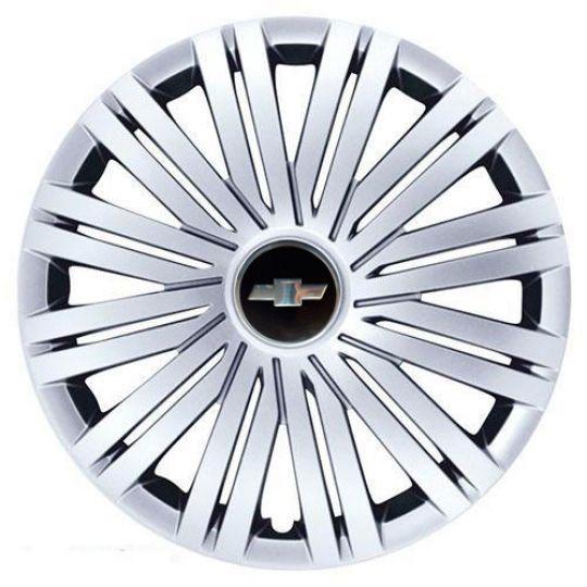 Автомобильные колпаки SKS 339 R15 с логотипом Chevrolet 4 шт. Серебристый Автомобильные колпаки SKS 339 R15 с логотипом Chevrolet 4 шт. Серебристый