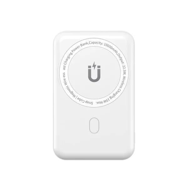 Повербанк WIWU Snap Cube SC10000WHT 10000 mAh 22,5W Li-pol White (6973218947020)