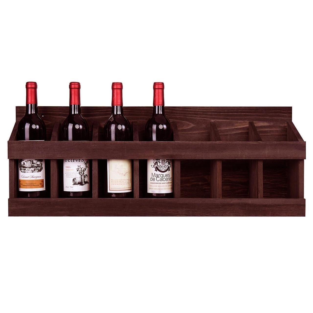 Полка для вина настенная из дерева Сумото Савоярди (ПНК-005715)