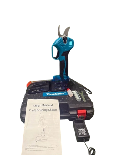 Секатор аккумуляторный 48 В 6 А/час 1 кг Голубой (31967796)