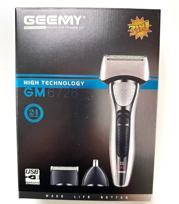 Електробритва Gemei GM-6726 (2497278977) - фото 3 Електробритва Gemei GM-6726 (2497278977) - фото 3