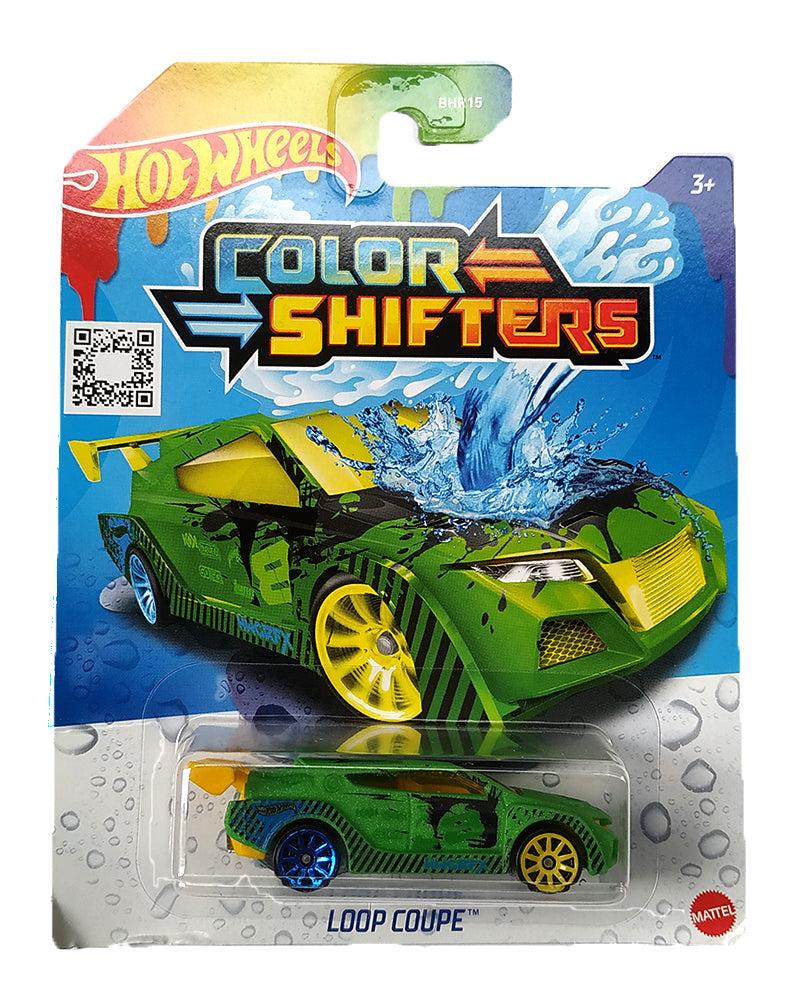 Автомобиль Hot Wheels Loop Coupe Смени цвет Зеленый (10LRPOD)
