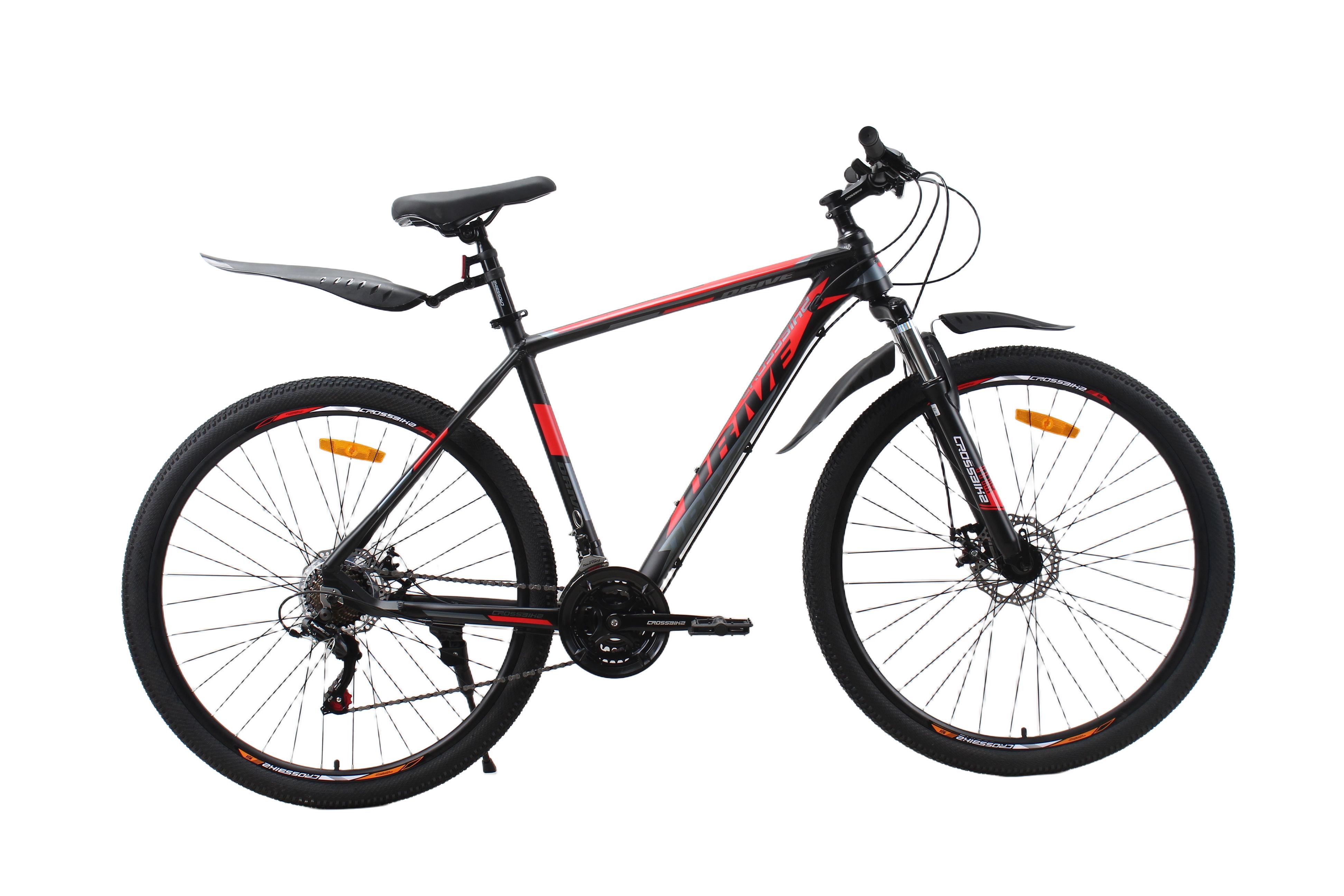 Велосипед Crossbike Drive 29" 21" Черно-красный
