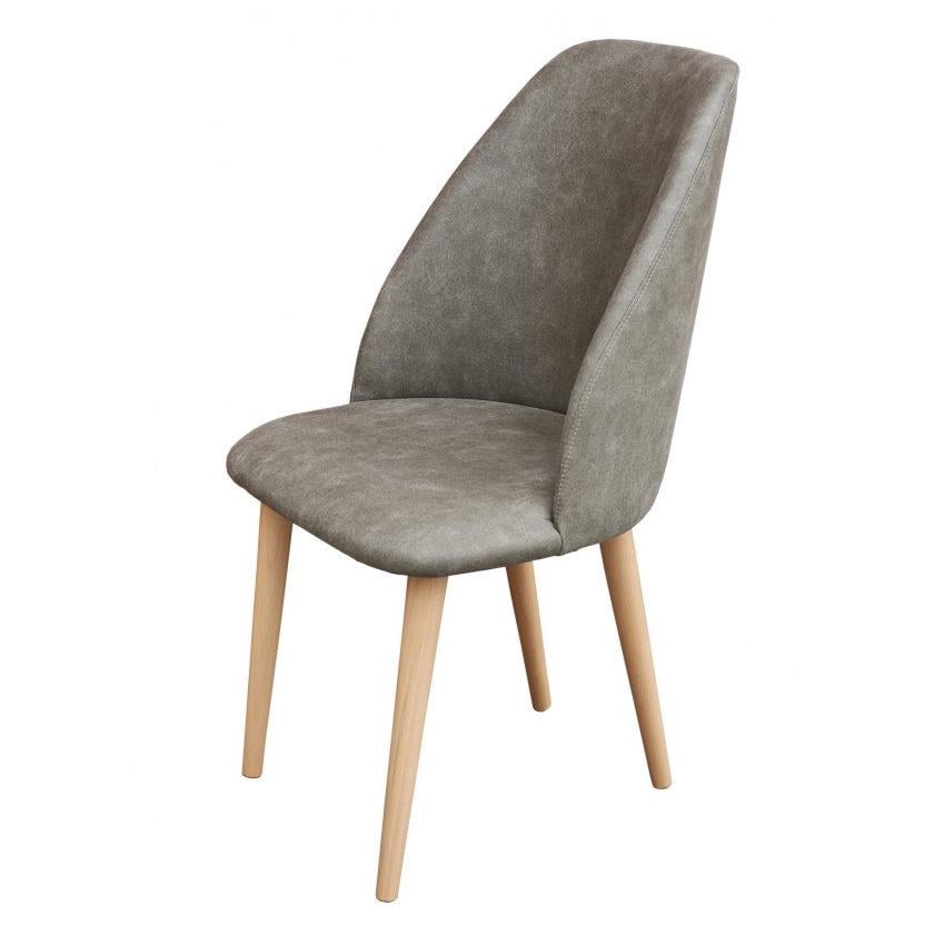 Стул для кухни Mebel Service Аллегро/Джип Темно-серый (12916731)