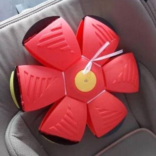 М'ячик-трансформер літаючий Flat Ball Disc НЛО Фрісбі з LED підсвічуванням для дітей (25206156) - фото 7 М'ячик-трансформер літаючий Flat Ball Disc НЛО Фрісбі з LED підсвічуванням для дітей (25206156) - фото 7