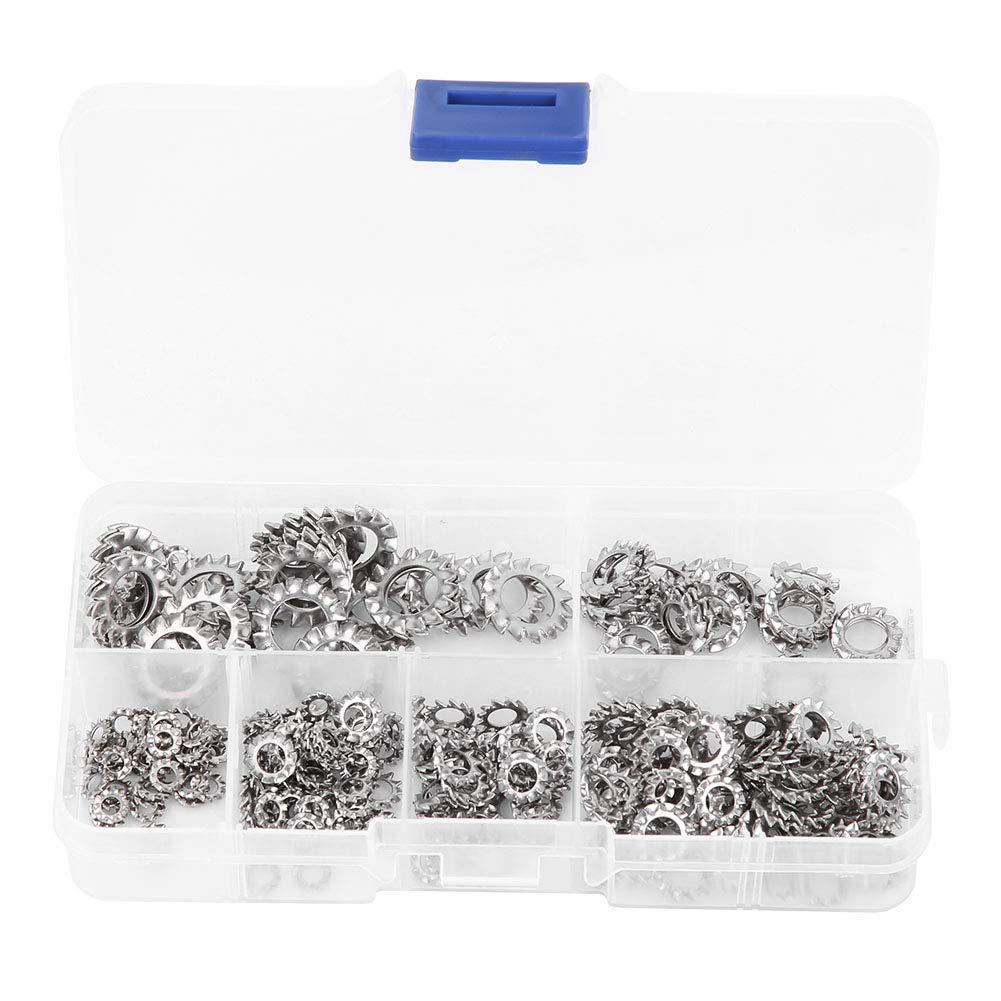 Шайбы стопорные зубчатые DIN 6798A 304 Spec M2,5/M3/M4/M5/M6/M8 300 шт. (SP-0685300)