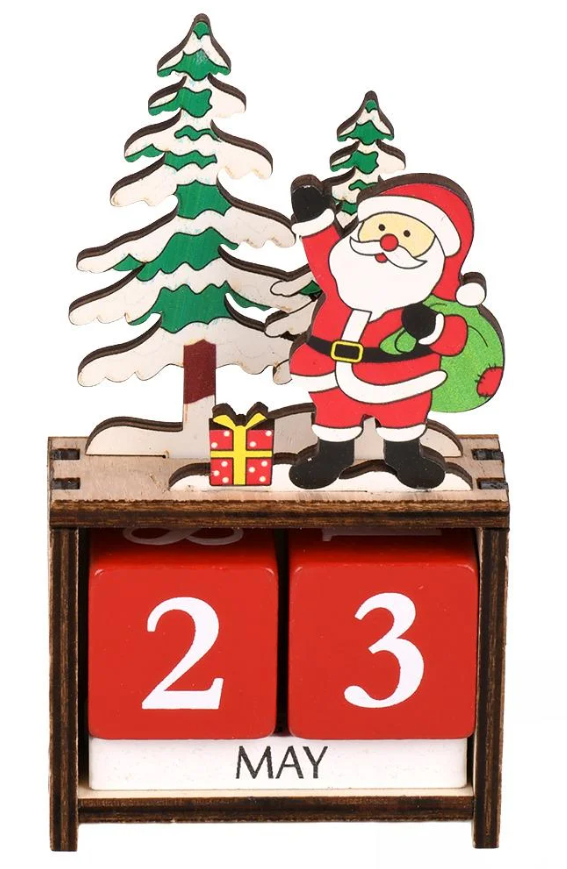 Декор новогодний Calendar 7х12 см (R33801)