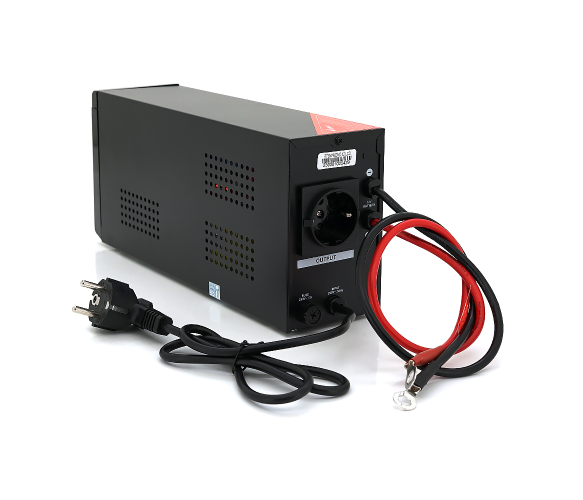 Источник бесперебойного питания с чистой синусоидой Ritar RTSW-600ND12 LCD 360W SCHUKO 12V 5-7A Black