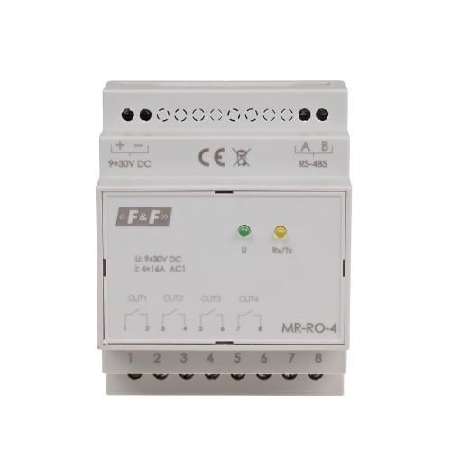 Вспомогательный элемент систем автоматизации F&F MR-RO-4 релейный выход х4 (00000062539)
